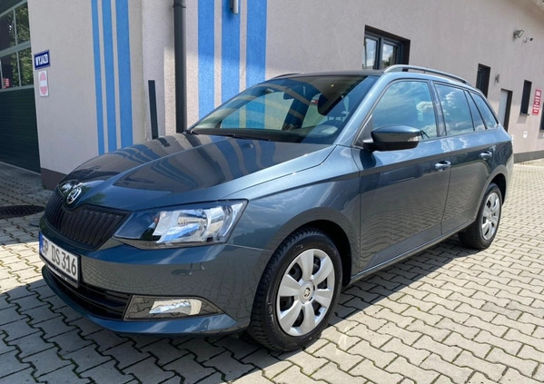 Skoda Fabia cena 42900 przebieg: 63870, rok produkcji 2017 z Międzyrzecz małe 781